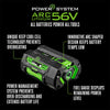 Ego POWER+ 5.0 Amp Hour Battery With Fuel Gauge