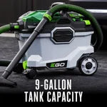 Ego POWER+ 9 Gallon Wet/Dry Vacuum