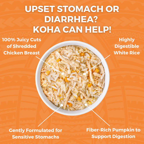 Koha Limited Ingredient Bland Diet Chicken & Rice Recipe for Cats