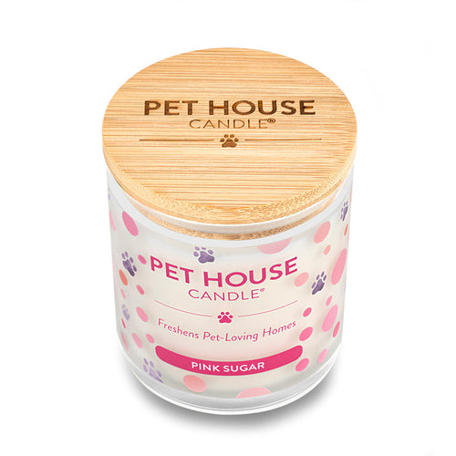Pet House Pink Sugar Candle