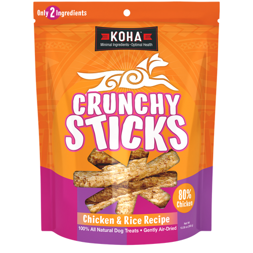 Koha Crunchy Sticks Chicken & Rice Recipe Dog Food