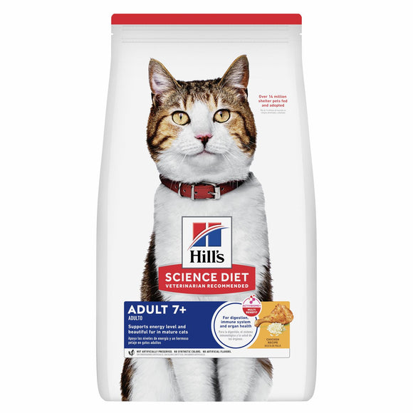 Hill's Science Diet Adult 7+ Chicken Recipe Cat Food