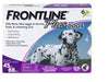 Frontline Plus Fast-Acting Flea and Tick Protection for Dogs