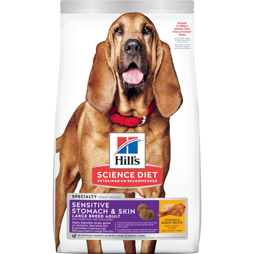 Hill's Science Diet Adult Sensitive Stomach & Skin Large Breed Dry Dog Food