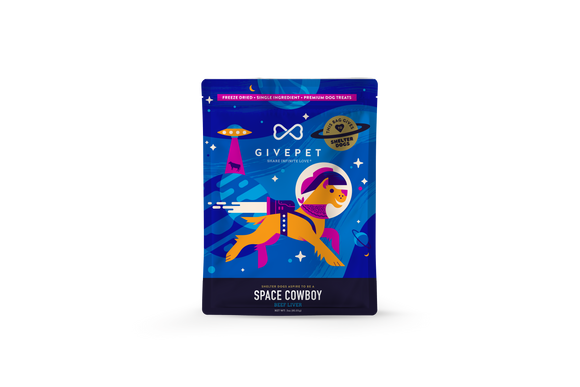 GivePet Space Cowboy Freeze-Dried Dog Treats
