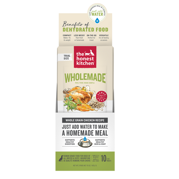 The Honest Kitchen Wholemade Whole Grain Chicken for Dogs