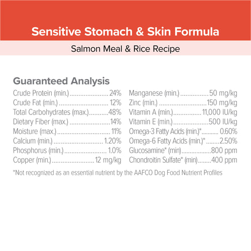 Kent Blue Seal Entrust® Sensitive Stomach & Skin Salmon Meal & Rice Adult Dog Food