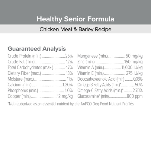 Kent Blue Seal EnTrust® Healthy Senior Formula Chicken Meal & Barley Recipe Dog Food