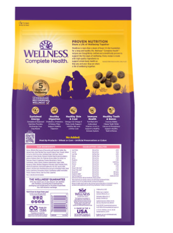 Wellness Complete Health Grain Sensitive Skin & Stomach Salmon & Rice Recipe Dry Dog Food