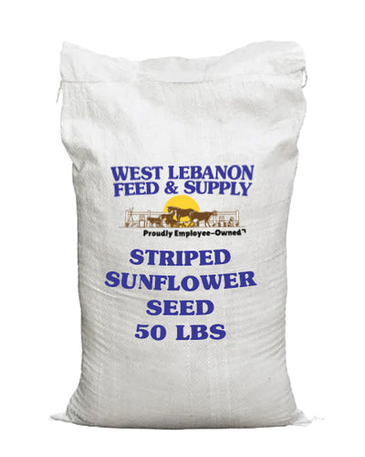 West Lebanon Feed & Supply WLS Striped Sunflower Seed 50lbs