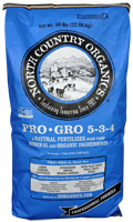 North Country Organics Pro Gro 5-3-4 25lbs