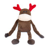 Zippy Paws Holiday Crinkle Reindeer Jumbo Dog Toy