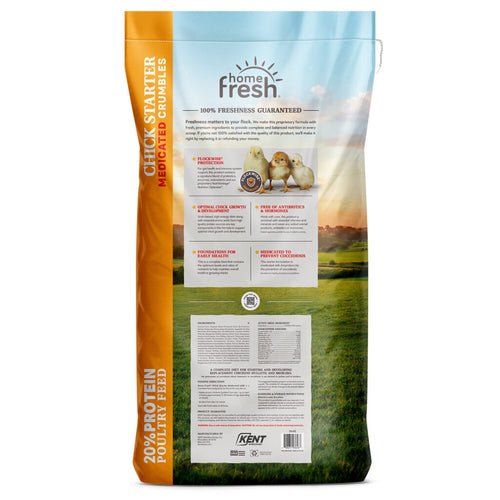Kent Blue Seal Home Fresh Starter Crumble AMP Medicated Chick Starter Feed