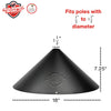 Nature's Way Squirrel Shield Wrap Around Metal 18 Squirrel Baffle