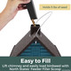 North States Village Collection Lakeside Cabin Birdfeeder