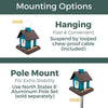 North States Village Collection Lakeside Cabin Birdfeeder