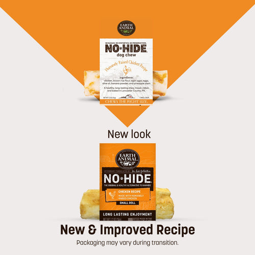 Earth Animal No-Hide® Chicken Rolls Dog Treats