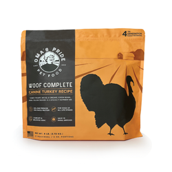 Oma's Pride Woof Complete Dog Recipes (Portion Packs) Turkey