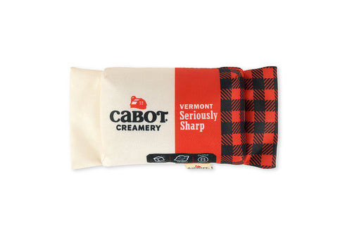 Cabot Creamery x Play Seriously Sharp Squeaker Dog Toy