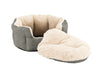 Ethical Pet Sleep Zone Reversible Cushion 18″ Light Gray