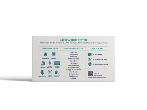 Innovative Pet Lab Comprehensive Gut Check Test Kit for Dogs