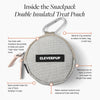 CleverPup Snackpack Double Insulated Dog Treat Pouch