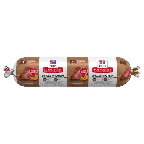 Hill's Science Diet Adult Single Protein Lamb & Pumpkin Recipe Fresh Dog Food Roll