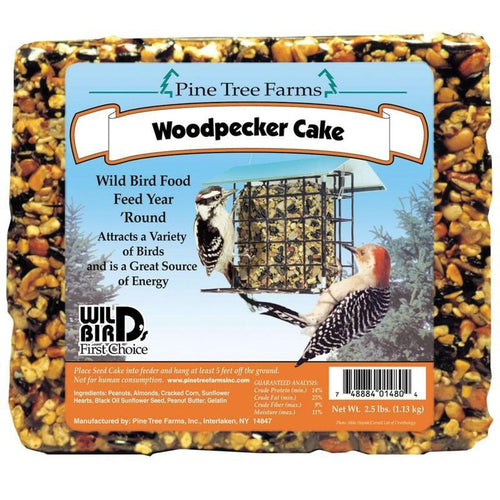 Pine Tree Farms Woodpecker Cake