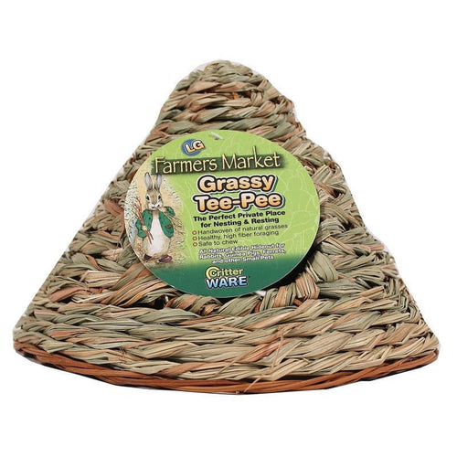 FARMERS MARKET SMALL ANIMAL GRASSY TEE PEE