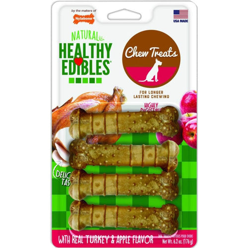 Healthy Edibles Natural Chew Turkey/Apple