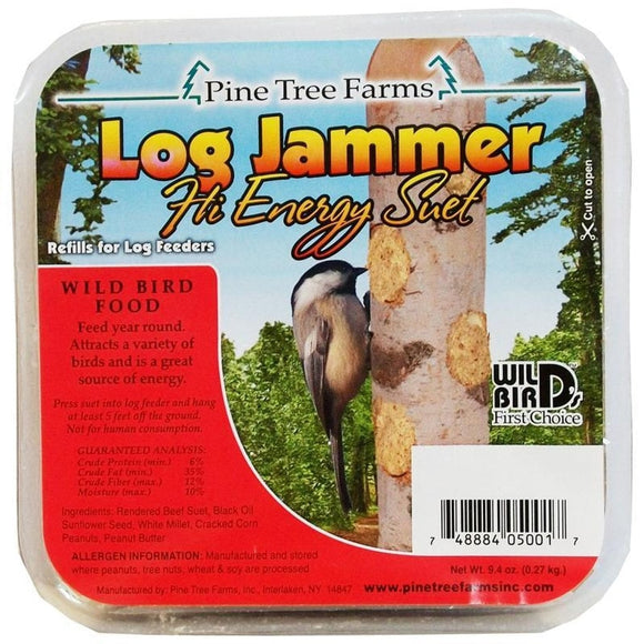 Pine Tree Farms Log Jammer Hi Energy Suet Plugs