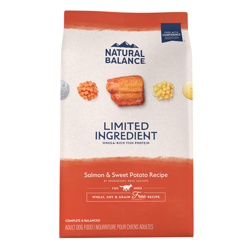 Natural Balance Limited Ingredient Diet Grain Free Salmon & Sweet Potato Recipe Dry Dog Food